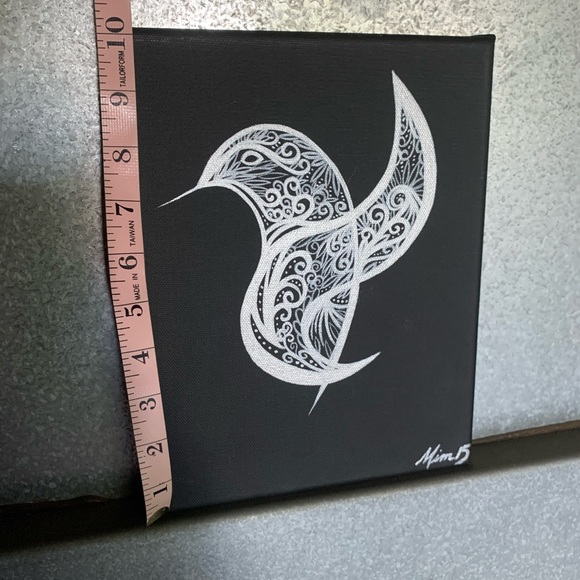 Lovely Star * Original Painting 
Hummingbird - Picture 7 of 9